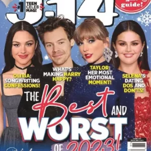 Feature Article in J-14 Magazine