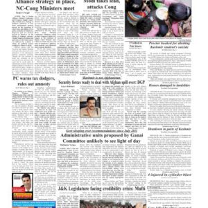 Feature Article in Excelsior California